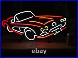 Classic Car Vintage Auto Vehicle Automobile 24x20 Neon Light Sign Lamp Decor