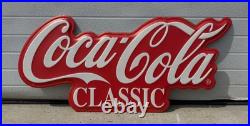 Coca Cola Classic Sign Garage Restaurant Soda Vintage Style Wall Decor 36 Coca Cola Classic Sign Garage Restaurant Soda Vintage Style Wall Decor 36