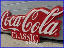 Coca Cola Classic Sign Garage Restaurant Soda Vintage Style Wall Decor 36 Coca Cola Classic Sign Garage Restaurant Soda Vintage Style Wall Decor 36