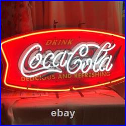 Coca-Cola Neon Light Vintage Retro Sign Collectible rare Used