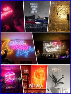 Cocktails & Dreams Real Neon Sign Light 24x20 Vintage Style for Bar Home Wall Cocktails & Dreams Real Neon Sign Light 24x20 Vintage Style for Bar Home Wall