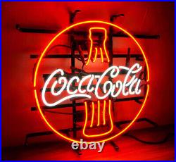 Cola Drink Neon Signs Vintage Room Wall Glass Beer Free Expedited Shipping 16