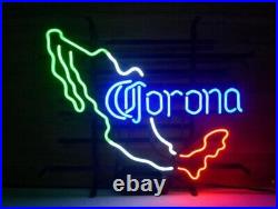 Corona Cerveza Window Artwork Neon Light Sign Pub Glass Gift Vintage Lamp 16
