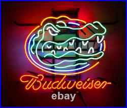 Crocodile Vintage Artwork Boutique Bar Pub Wall Decor Neon Sign Light