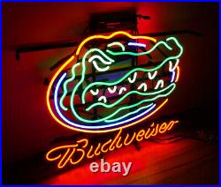 Crocodile Vintage Artwork Boutique Bar Pub Wall Decor Neon Sign Light