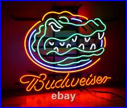 Crocodile Vintage Artwork Boutique Bar Pub Wall Decor Neon Sign Light