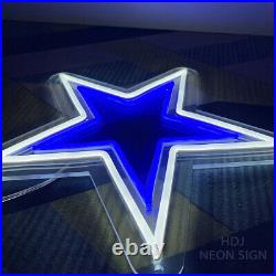 Custom Neon Sign Stars Vintage Neon Signs LED Night Light for Bedroom Wall Decor