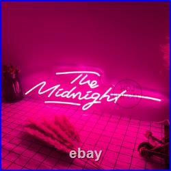 Custom Neon Sign The Midnight Vintage Neon Light Wall Home Restaurant Bar Decor Custom Neon Sign The Midnight Vintage Neon Light Wall Home Restaurant Bar Decor