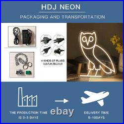 Custom Neon Signs OWL Vintage Neon Light LED Neon Sign For Room Home Wall Decor Custom Neon Signs OWL Vintage Neon Light LED Neon Sign For Room Home Wall Decor
