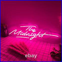 Custom Neon Signs The Midnight Vintage Neon Light Wall Sign Restaurant Bar Decor