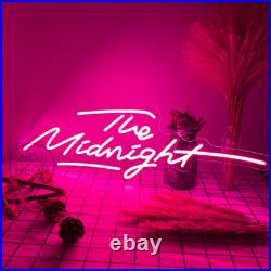 Custom Neon Signs The Midnight Vintage Neon Light Wall Sign Restaurant Bar Decor