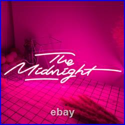 Custom Neon Signs The Midnight Vintage Neon Light Wall Sign Restaurant Bar Decor