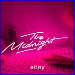 Custom Neon Signs The Midnight Vintage Neon Light Wall Sign Restaurant Bar Decor