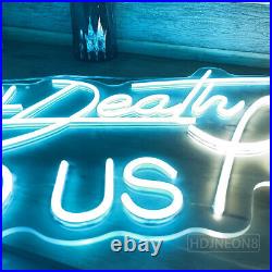 Custom Neon Signs Till Death DO US Party Vintage Neon Light for Party Wall Decor