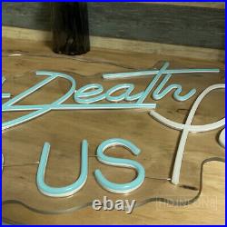 Custom Neon Signs Till Death DO US Party Vintage Neon Light for Party Wall Decor