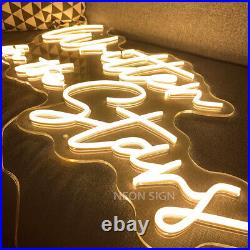 Custom Neon Signs Written in the Stars Vintage Night Light for Home Wall Decor
