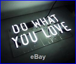 DO WHAT YOU LOVE Beer Bar Club Party Artwork Poster Vintage Neon Sign ight TN105