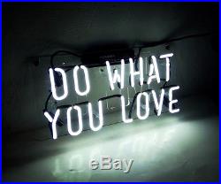 DO WHAT YOU LOVE Beer Bar Club Party Artwork Poster Vintage Neon Sign ight TN105