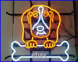 Dog Bone Gift Shop Decor Shop Handcraft Neon Sign Vintage Custom Neon Light