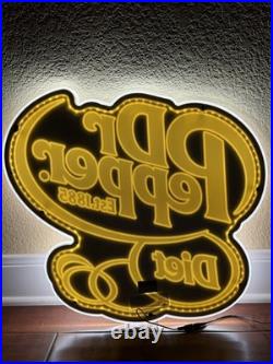 Dr Pepper Diet Vintage Est 1885 Soft Drink TX 24 X 22Neon Sign Light Lamp HD