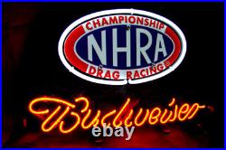 Drag Racing BVD Light Vintage Neon Sign Shop Decor Artwork Bar Acrylic
