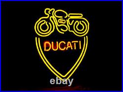 Ducati Mottr Racing Custom Neon Light Sign Personaised Neon Artwork Vintage 19