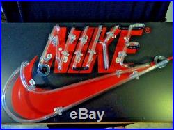 Epic Original Nike Sneaker Neon Insegna Vintage Store Point Of Sale Sign