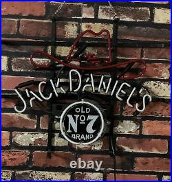 Expedited Shipping Jk Dniel's t Vintage Wall Pub Neon Sign Light 17''x14'