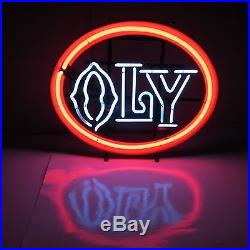 Extremely Rare Vintage Olympia Beer Neon Sign OLY Father's Day Gift