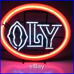 Extremely Rare Vintage Olympia Beer Neon Sign OLY Father's Day Gift
