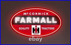 Farmall McCormick IH 22 LOGO Neon Sign 20x12 Light Man Cave Vintage Wall Deocr Farmall McCormick IH 22 LOGO Neon Sign 20x12 Light Man Cave Vintage Wall Deocr