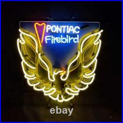Firebird Auto Car Real Neon Sign Light Wall Room Cave Decor Vintage Style19x19