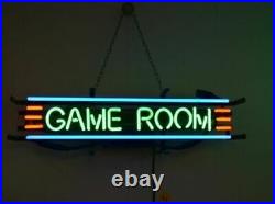 Game Room Visual Vintage Artwork Club Cave Glass Neon Light Sign 17