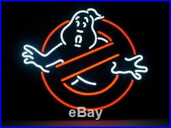 Ghostbusters Real Vintage Neon Light Sign Home Bar Game Room Collectible Sign