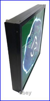 Great Vintage 1980s Rolling Rock Beer Genuine neon sign Bar Pub Light Sign