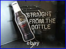 Guinness Neon Beer Sign Vintage The Drink Is Missing Make An Offer