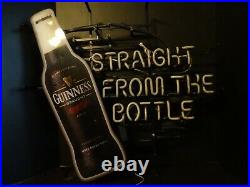 Guinness Neon Beer Sign Vintage The Drink Is Missing Make An Offer