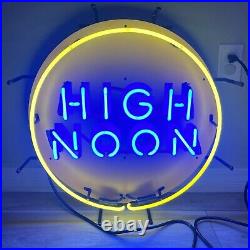 HIGH NOON Vodka Seltzer Real Neon Light Sign Rare Vintage? Brand NEW in BOX
