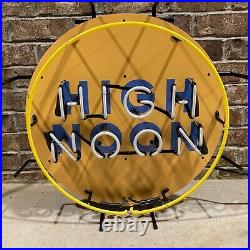 HIGH NOON Vodka Seltzer Real Neon Light Sign Rare Vintage? Brand NEW in BOX