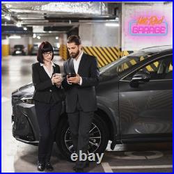 HOT RD Garage LED Neon Sign 26x12 Light Man Cave Room Vintage Wall Decor