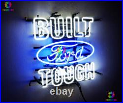 Handmade Fovd BUILT TOUGH Vintage Handmade Real Neon Sign Beer Bar Light Decor Handmade Fovd BUILT TOUGH Vintage Handmade Real Neon Sign Beer Bar Light Decor