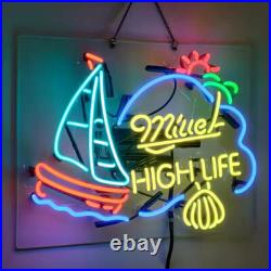 High Life Neon Beer Sign Home Bar Store Pub Decor Vintage Neon Bar Signs 19x15