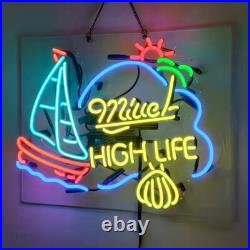 High Life Neon Beer Sign Home Bar Store Pub Decor Vintage Neon Bar Signs 19x15