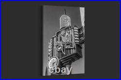 Highsmith A Neon Sign From Hollywood and Vine Los Angeles California Print