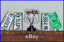 Historic ROUTE 66 Neon Sign Table Reading Lamp Vintage USA Car Auto Collectible