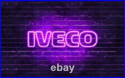 IVECO Truck Logo neon Sign 18x4 Light Man Cave Display Vintage Beer Wall Deco IVECO Truck Logo neon Sign 18x4 Light Man Cave Display Vintage Beer Wall Deco