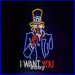 I Want You Neon Sign Vintage Custom Gift Handcraft Wall Decor