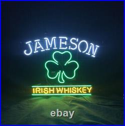 Jameson Irish Wiskey Clover Neon Sign Vintage Neon Beer Bar Sign