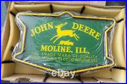 John Deere Neon Vintage Dealer Sign Brand New In Box Opened For Photos