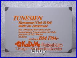 KaDeWe Berlin Travel Agency Neon Sign Suitcase Vintage 1988 Advertising KaDeWe Berlin Travel Agency Neon Sign Suitcase Vintage 1988 Advertising
